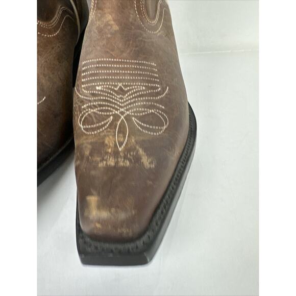 NWT J.B. Dillon Women’s Boots Size 10B Brown Cowboy Genuine Leather JBW5001 - Picture 3 of 9